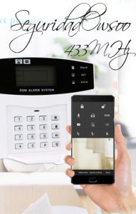 kit alarma hogar wifi, sistema de alarmas para casas, alarma virtual, kit alarma hogar, alarma laptop, alarmas inteligentes, owsoo domótica, kit seguridad owsoo, Alarmas Hogar OWSOO 433MHz